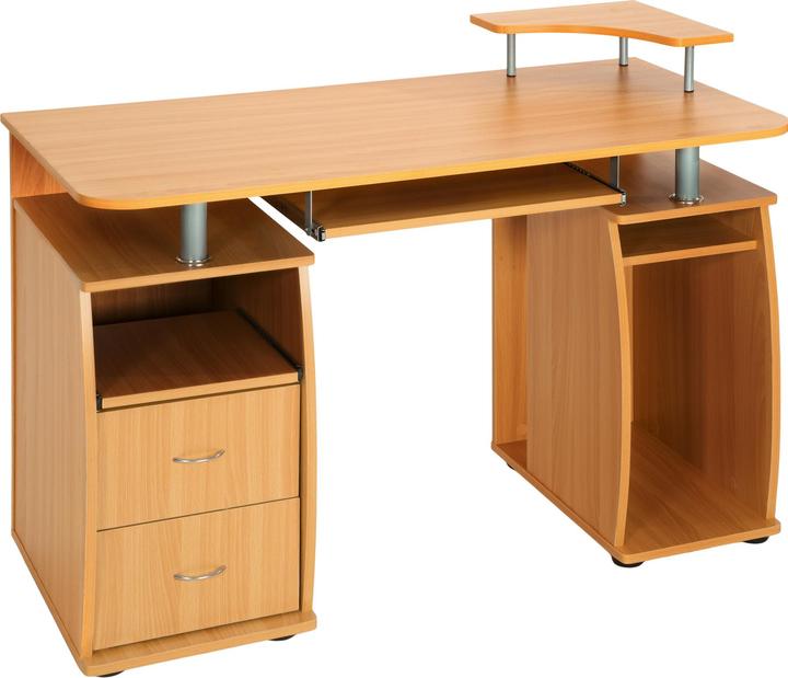 Actual product image tectake Computer table (55 x 55 x 87 cm)