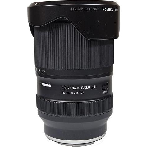 Tamron 25-200mm F/2.8-5.6 Di III VXD G2 Sony (Sony E, APS-C / DX, Vollformat), Objektiv, Schwarz