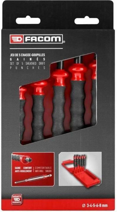 Actual product image Facom 249.GPB Pin punch set 5tl