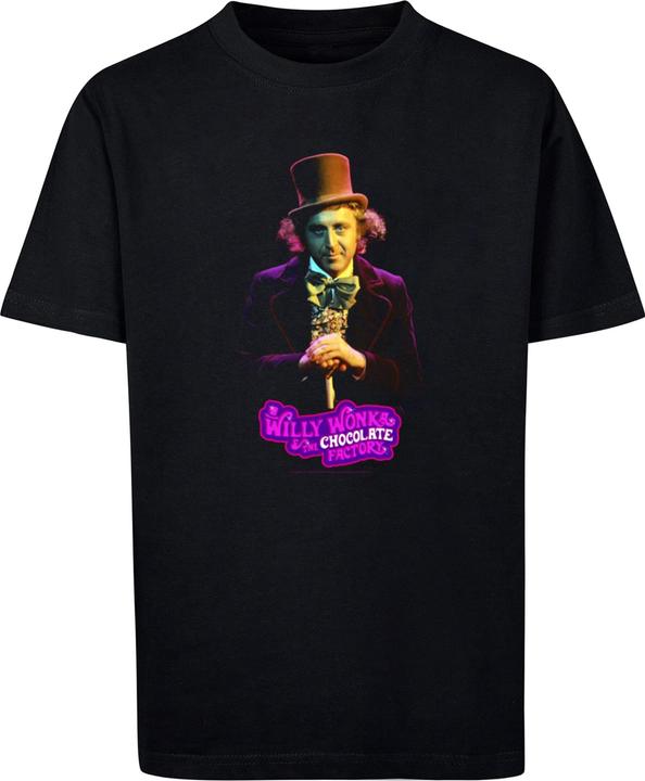 Absolute Cult Kids Willy Wonka And The Chocolate Factory - Dark Pose Basic T-Shirt - 135947 (134, 140)
