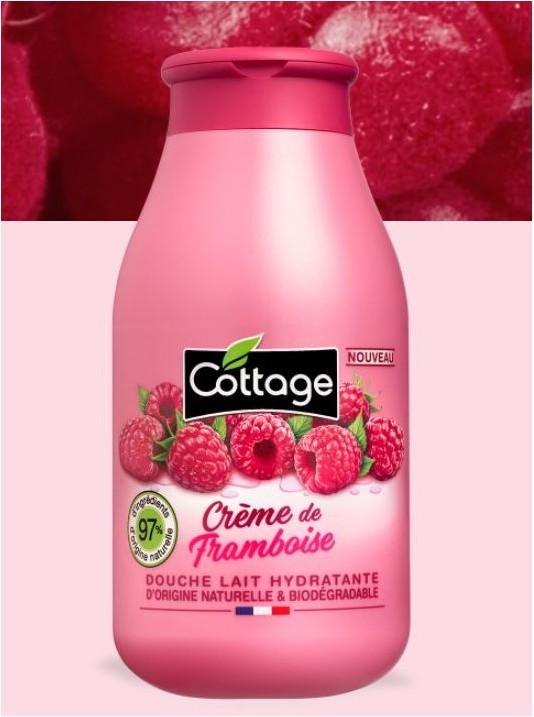 Immagine prodotto Cottage Latte doccia lampone (250ml) (250 ml)