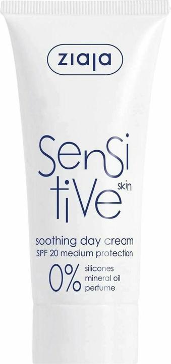 Ziaja Beruhigende Tagescreme Spf 20 Sensitiv E 50 Ml (50 ml, Tagescreme, SPF 20)