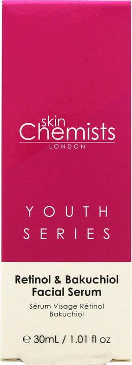 Produktbild SkinChemists Retinol Bakuchiol Gesichtsserum mit Hyaluronsäure Erweiterte Anti-Aging Formel 30ml (30 ml)