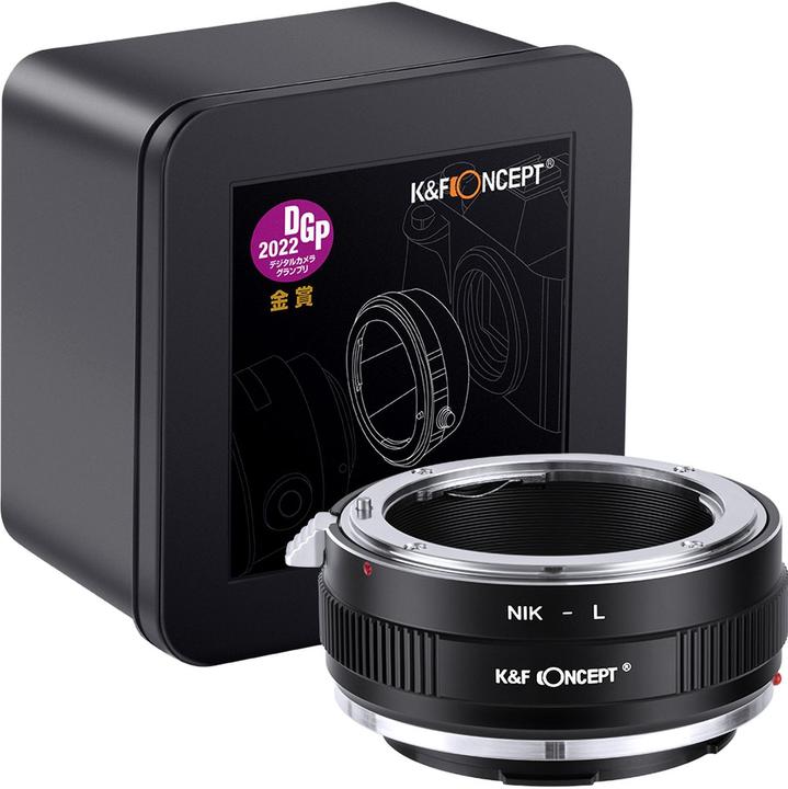 Immagine prodotto K&F Concept Attacco adattatore per obiettivo di alta precisione, NIK-L