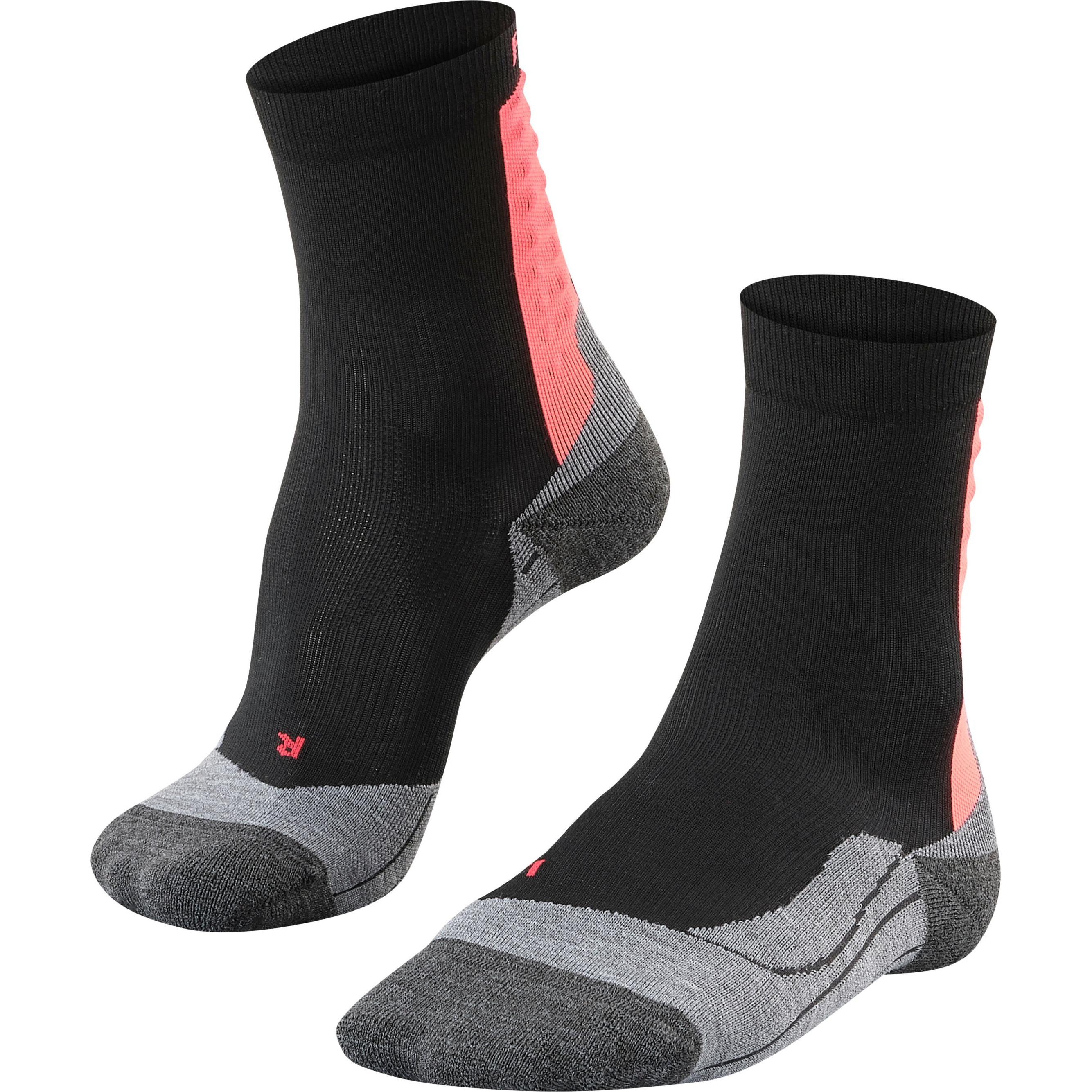 Falke, Damen, Sportsocken, Achilles (39 - 40), Schwarz