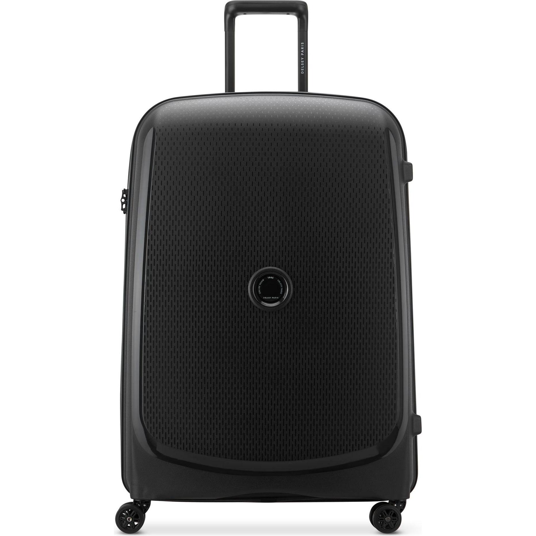 Delsey Nero Valigia, Carrello Belmont Plus A 4 Ruote Da 76 Cm, (102 L)