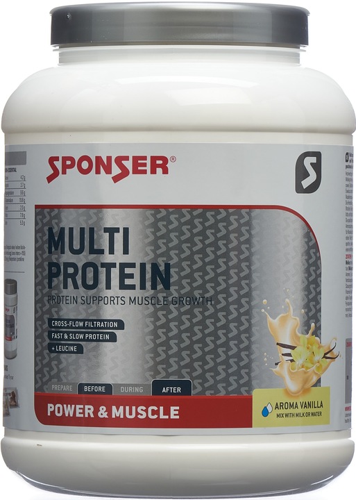 Sponser Multi Protein CFF (Vanille, 1 Stk., 850 g)