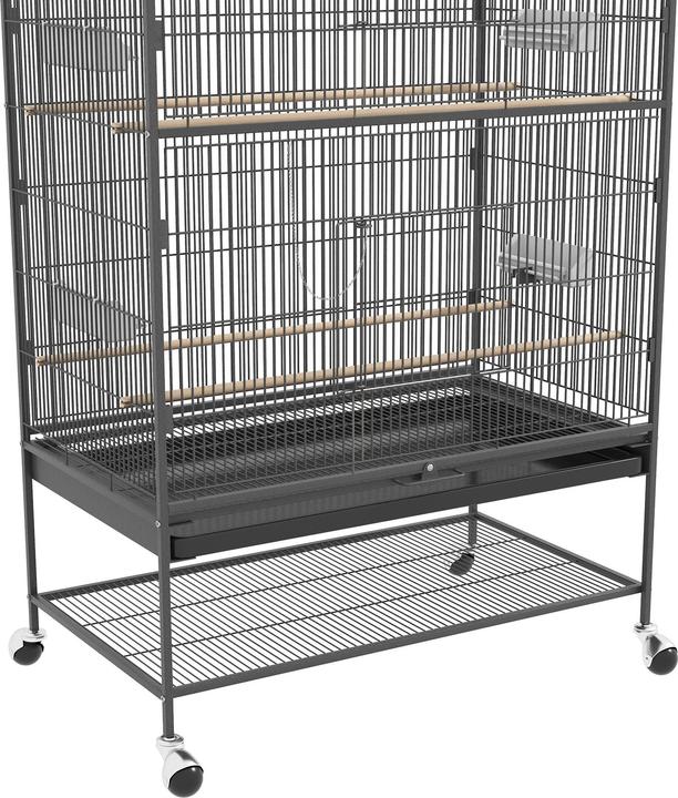 Actual product image PawHut Bird cage with castors
