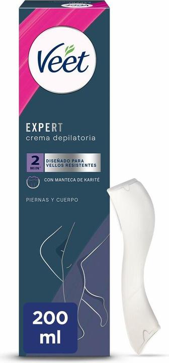 Veet Expert Legs and Body Hair Removal Cream 200ml (200 ml, 1 x)