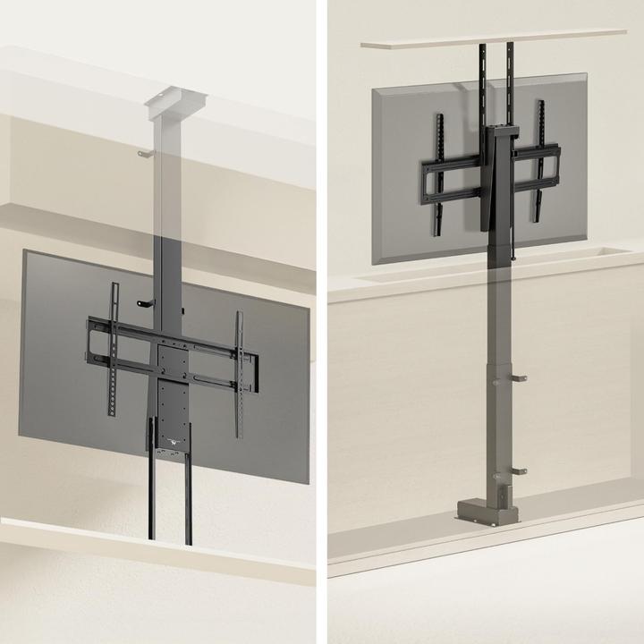 Produktbild Maclean Supporto TV Elettrico per Soffitto e Pavimento (60 kg, 43" - 88")