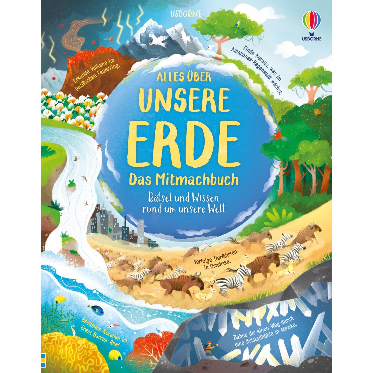 Thumbnail - Alles über unsere Erde – das Mitmachbuch, Kinderbücher von Sam Baer, Lizzie Cope