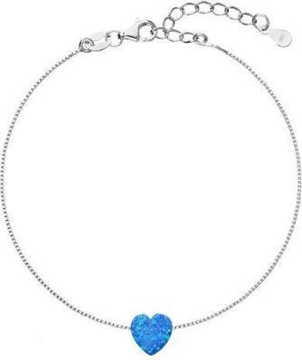 Produktbild Evolution Group Gentle bracelet with synthetic opal 13018.3 (L) (Synthetischer Opal)