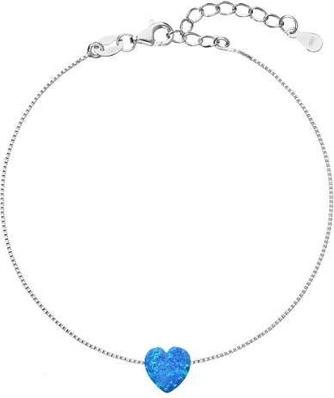 Actual product image Evolution Group Gentle bracelet with synthetic opal 13018.3 (L) (Synthetic Opal)