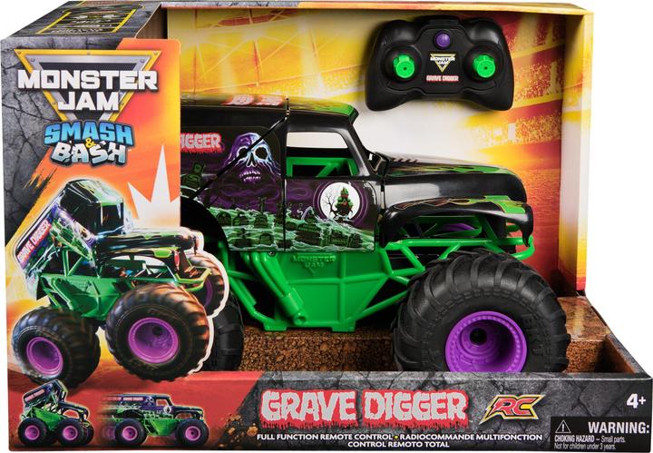 Spin Master Monster Jam - Wreck & Repair Grave Digger