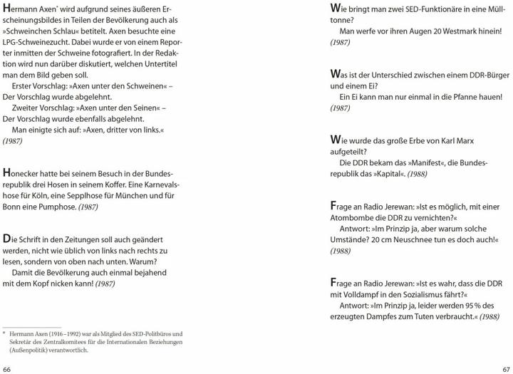 Immagine prodotto Ausgelacht: DDR-Witze aus den Geheimakten des BND. Kein Witz! Gab's wirklich! (Tedesco, Hans Hermann Hertle, Hans-Wilhelm Saure, 2023)