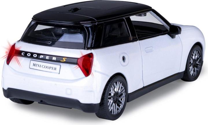Productafbeelding Jamara BMW Mini Cooper Diecast 1:28 weiss inkl. Knopfzellen