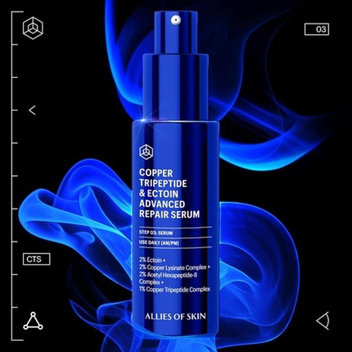 Actual product image Allies Of Skin Copper Tripeptide & Ectoin Advanced Repair Serum