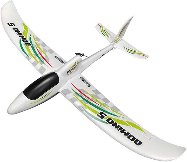 Pichler Domino 5 verde 1420mm aliante a motore elettrico modello PNP (Aliante)