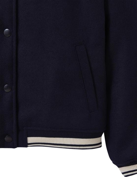 Actual product image Jonen Mädchen Sweatjacke im College-Look, Woll-Mix (158)