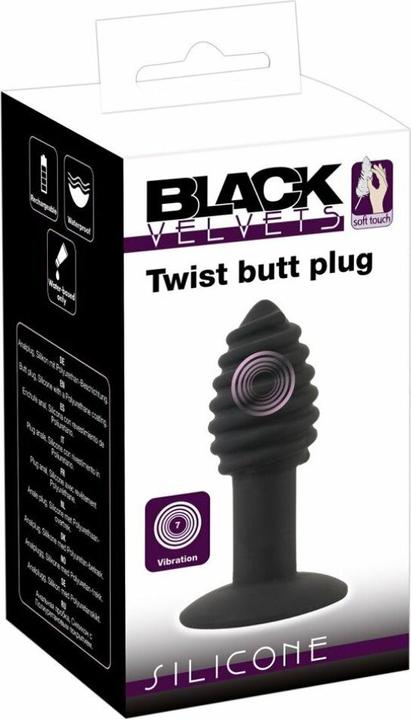 Produktbild Black Velvets Twist butt plug