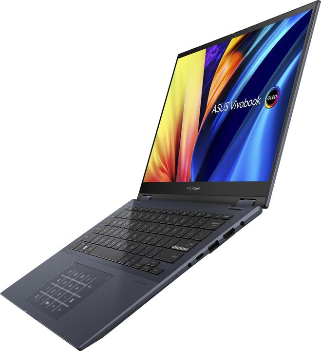 Produktbild ASUS Vivobook S14 Flip OLED (14", 512 GB, 16 GB, DE, Intel Core i5-12500H)