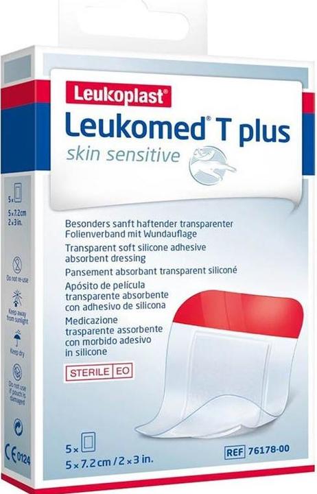 Produktbild BSN T plus skin sensitive 5x7.2cm (5x)