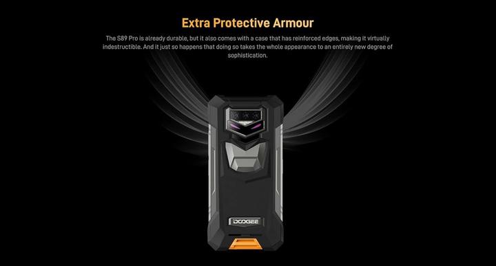 Produktbild Doogee S89 Pro (256 GB, Orange, 6.30", 4G)