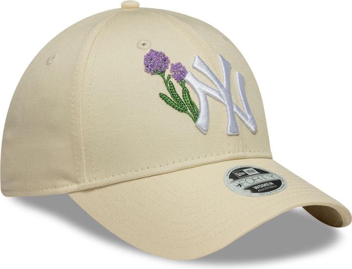 Actual product image New Era 9Forty Damen Cap - Floral Beaded New York Yankees