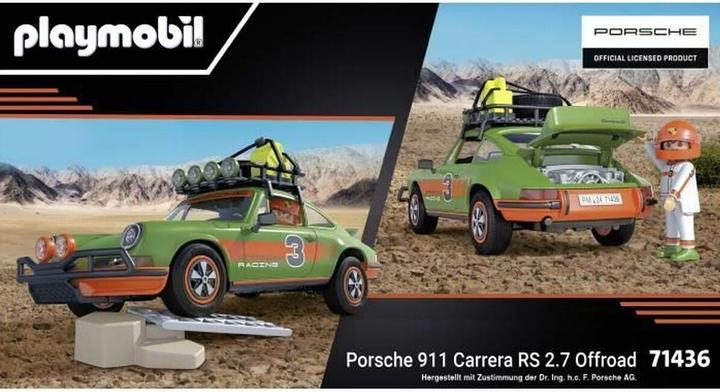 Produktbild Playmobil Porsche 911 Carrera RS 2.7 Offroad (71436, Playmobil Porsche)