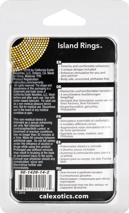 Produktbild CalExotics Island Rings (1.25 cm)