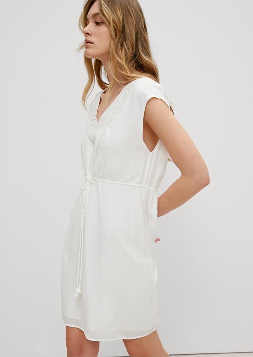 Actual product image Comma Kleid Crêpe-Kleid mit Spitze (38)