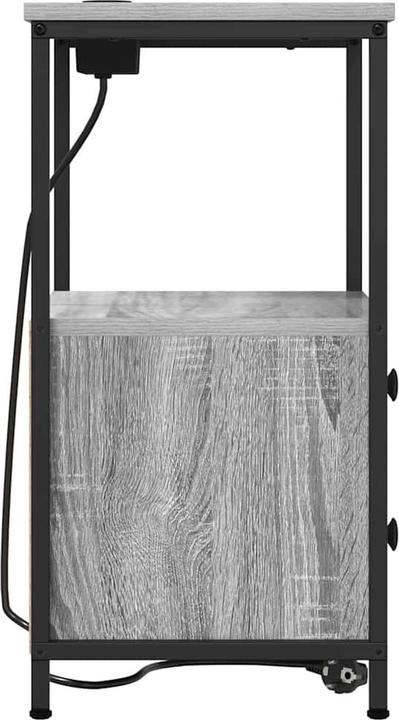 Actual product image vidaXL Bedside table (40 x 31 x 60 cm)