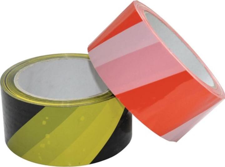 Produktbild Multicoll Klebeband Aufdruck ohne Breite 50 mm Länge 66 m rot / weiss (50 mm)