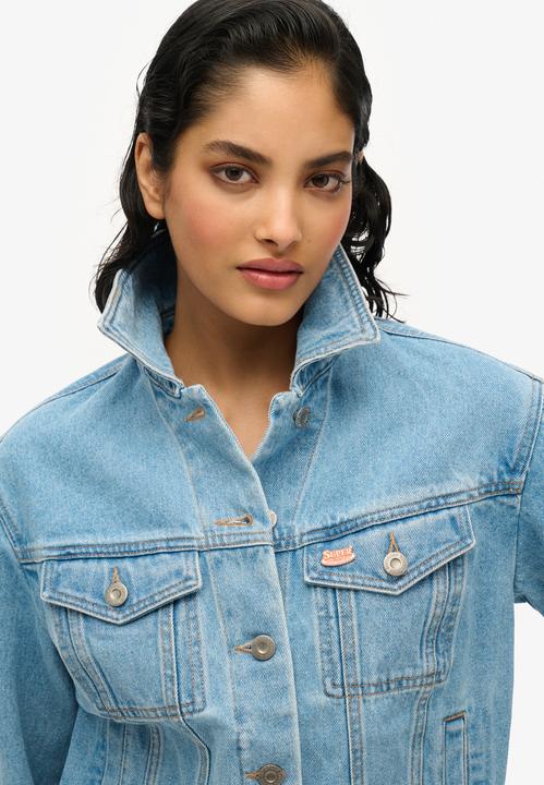 Immagine prodotto Superdry Verzierte Jeansjacke (XS)