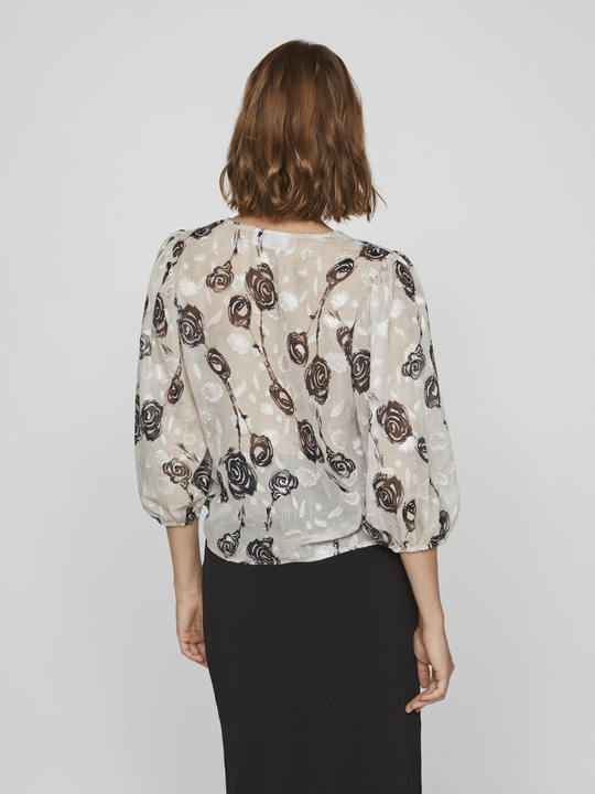 Actual product image Vila Print top with 3/4-length sleeves (36)