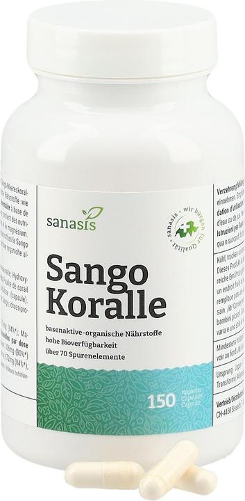 Actual product image Sanasis Sango coral capsule (150 pcs., Capsules, 139 g)