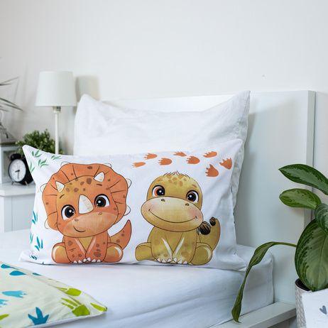 Produktbild Jerry Kinderbettwäsche Dino 100 x 135 cm + 40 x 60 cm
