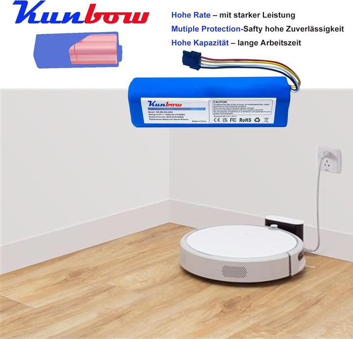 Produktbild Kunbow Ersatzakku für Xiaomi Roborock