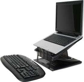 Actual product image Hamlet XTMS100 Tiramisu Notebook stand Black