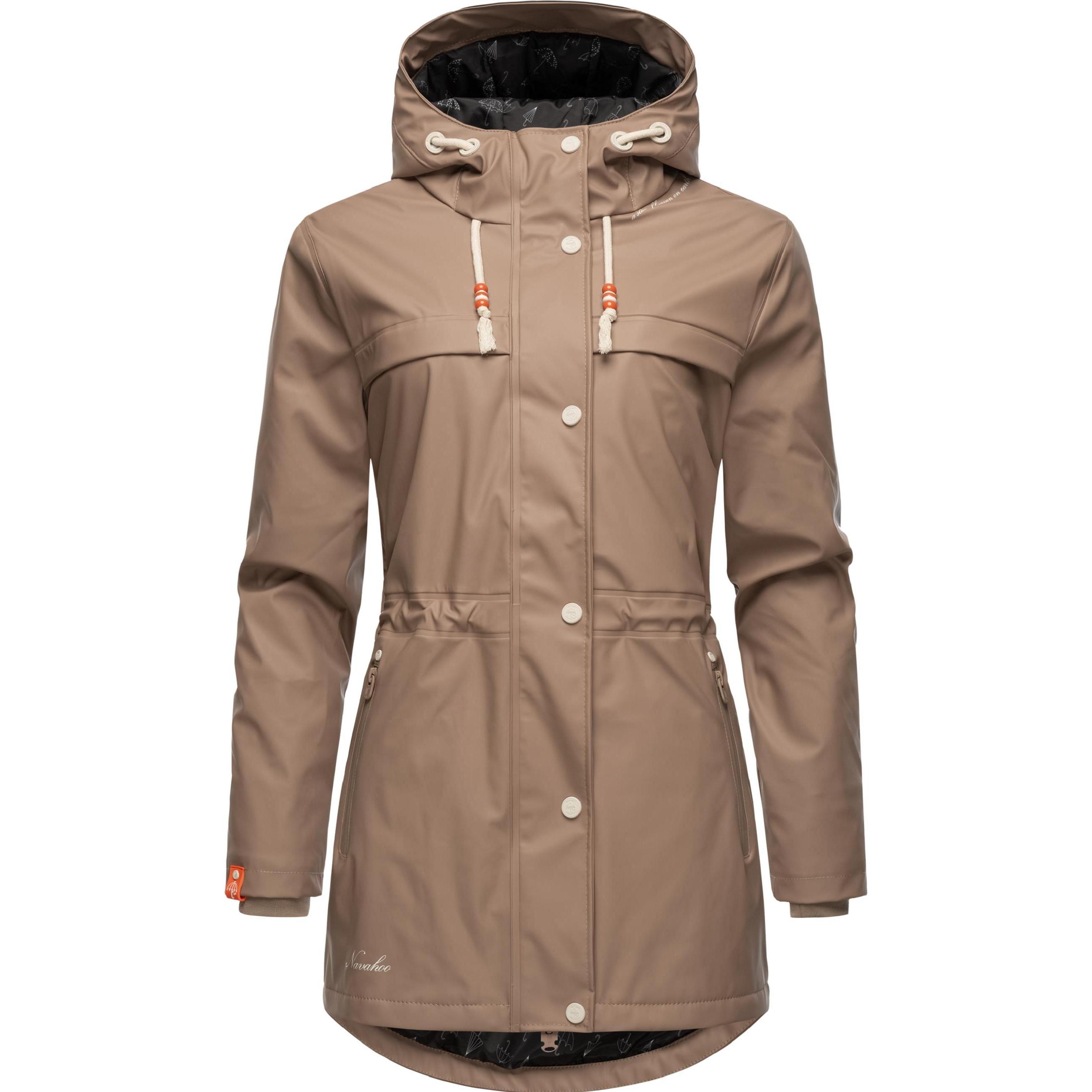 Navahoo, Damen, Jacke, Rainy Forest (XXL), Braun, XXL