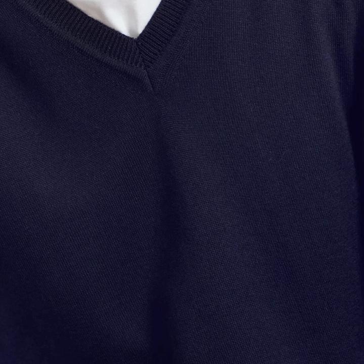 Produktbild La Redoute Collections Pullover mit V-Ausschnitt (L)