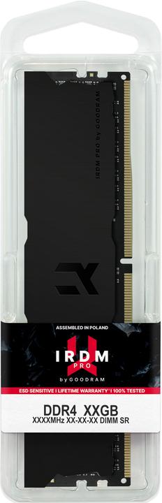 Actual product image Goodram IRP-K3600D4V64L18/16G (1 x 16GB, 3600 MHz, DDR4-RAM, U-DIMM)