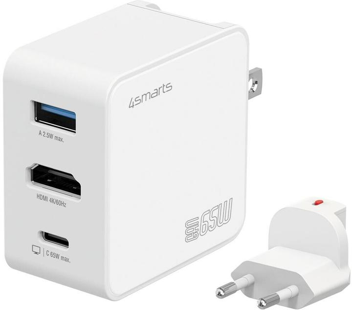 Produktbild 4smarts Netzladegerät (65 W, 3 Ports)