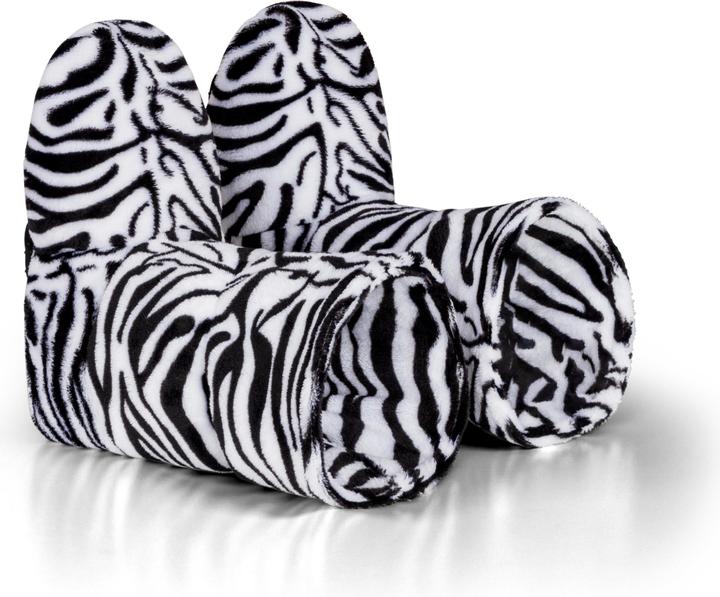 Image du produit Normani Pantoufles à grains pour micro-ondes Zebra (40)