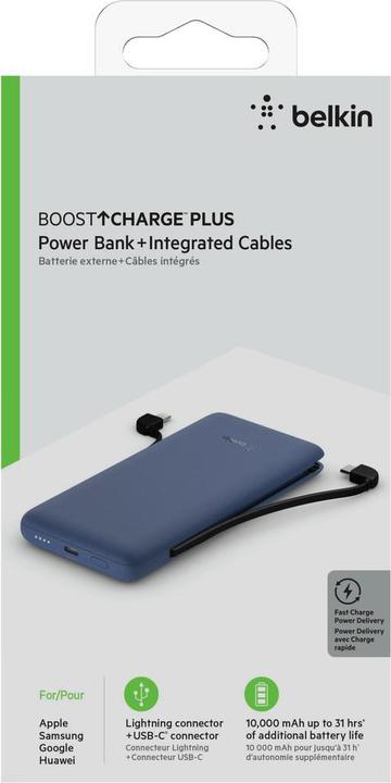 Image du produit Belkin Boost Charge (10000 mAh, 18 W, 37 Wh)