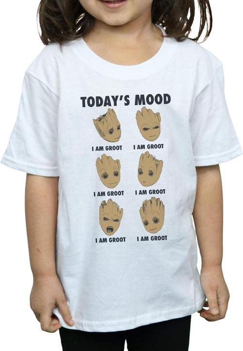Image du produit Guardians of the Galaxy T-shirt en coton pour filles "Today's Mood Baby Groot (128)