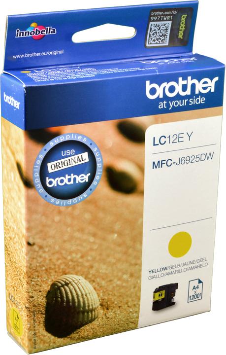 Produktbild Brother LC-12EY INK FOR MFCJ6925DW (Y)
