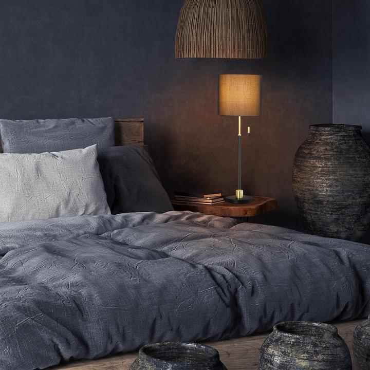 Image du produit Relaxdays Lampe de table Interrupteur à tirette (E27)