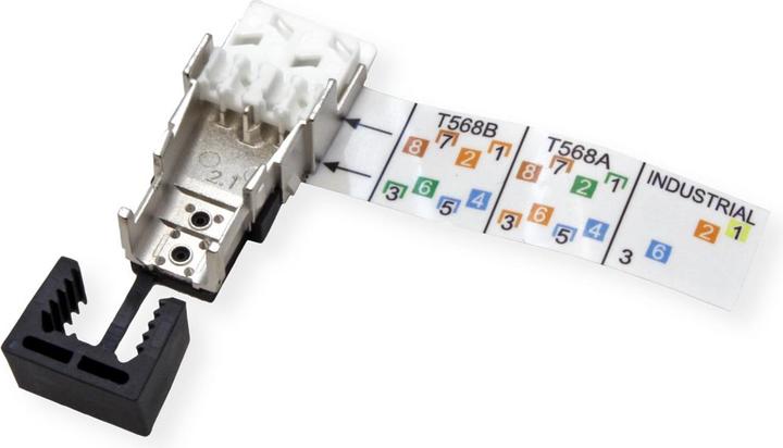 Produktbild Metz Connect 130H405032-E 40G RJ45 field plug pro Cat.8.1 (Netzwerkkabel Stecker)