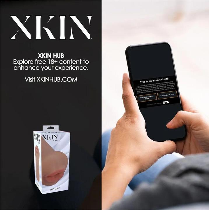 Produktbild Xkin Raw - The Grip - TPE Small Masturbator - 137g - Tan
